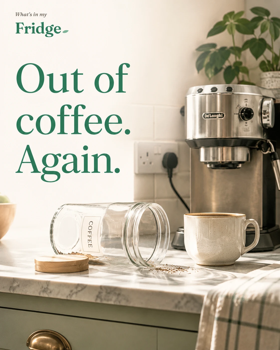 Out of Coffee. Again. How to Never Run Out of Essentials