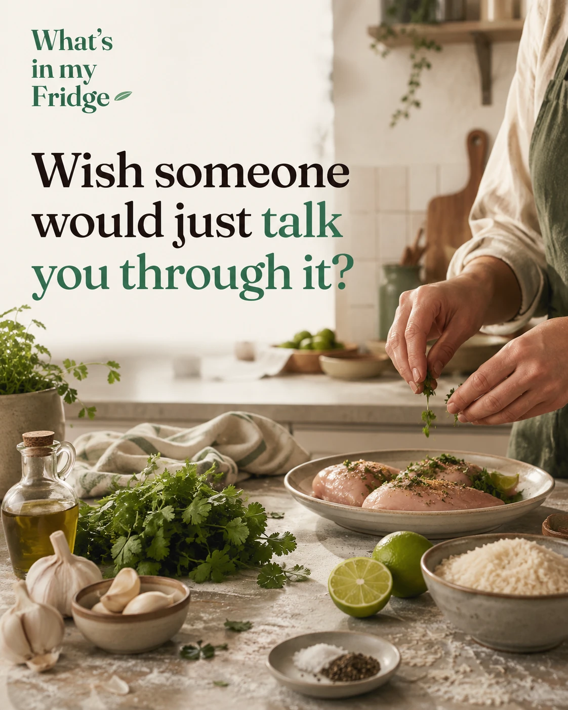 Recipes That Talk You Through It — Scaled to You